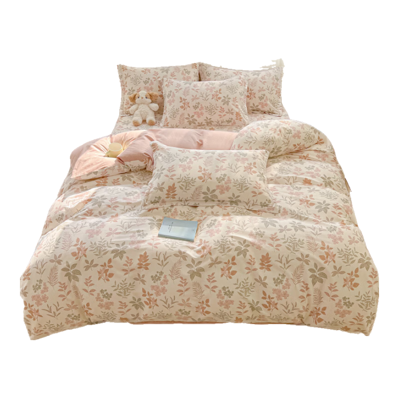 ���ڲ������ϼ���ȫ���ļ��״�����Ʒ���ޱ���200*230cm˫�˱��ּ��ô�Ʒ��װ M���ׯ԰-�� ��100%ȫ�� �����׷��� 1.8m ������ �ļ���-����200*230cm 138Ԫ