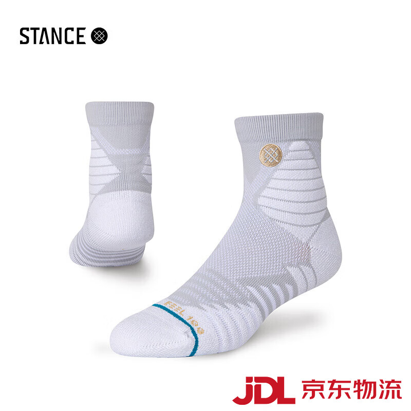 STANCE籃球斗牛襪短筒337精英實(shí)戰(zhàn)運(yùn)動(dòng)襪男 云母銀 S