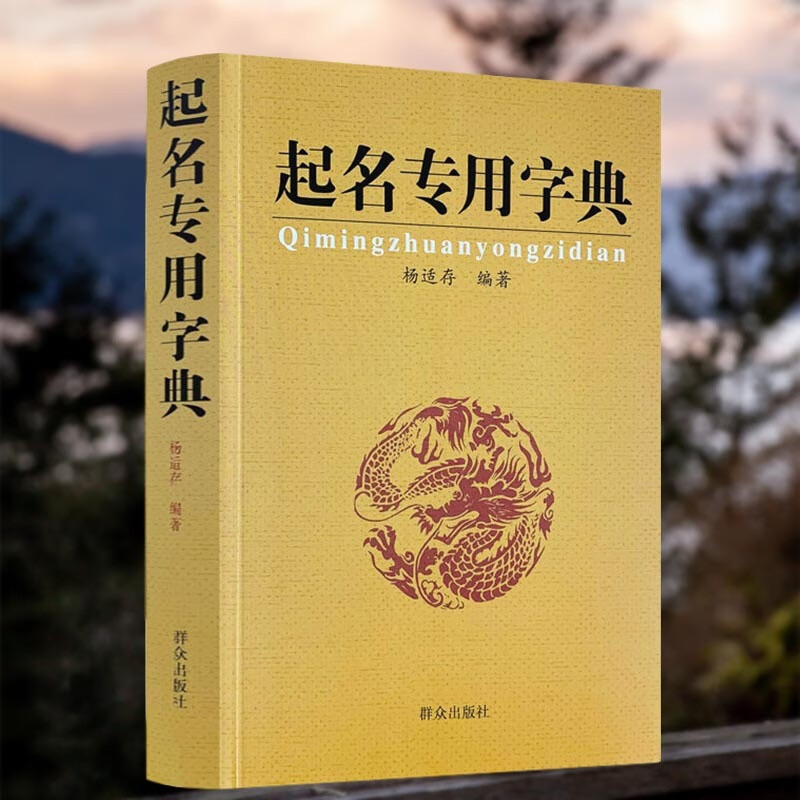 起名专用字典 起名字典 杨适存 宝宝起名姓名学数理吉凶简表专为取名起名书籍起名学周易经典书籍畅销书排行榜起名书