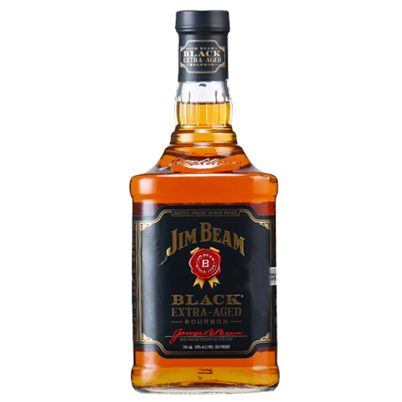 JIM BEAM 金宾 黑牌 美国 波本威士忌 43%vol 700ml