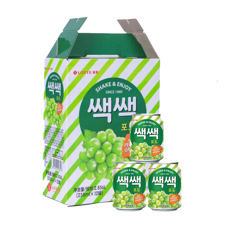 LOTTE ���� ��������֭���� 238ml*12�� 32.9Ԫ