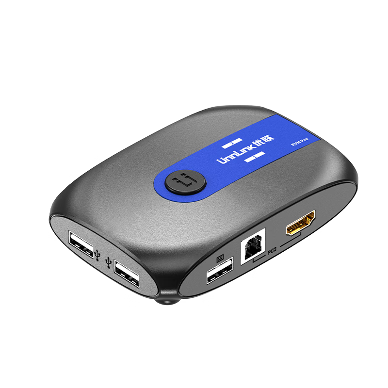 ����KVM�л�������һ��HDMI������2��1��4K������̨���Թ��������̴�ӡ��������ʾ�� ��4K144Hz��ˢ� ���µ��������ߡ� HD��2��+USB��2��+������