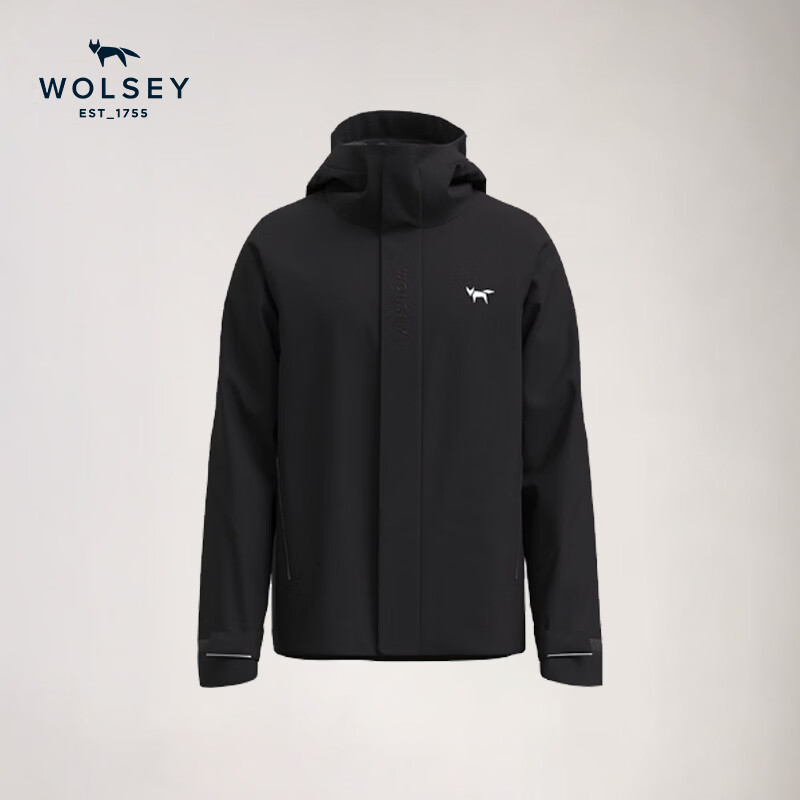 WOLSEY赫维林软壳衣防风防泼水男女同款户外徒步通勤单层外套 松香绿 L 175