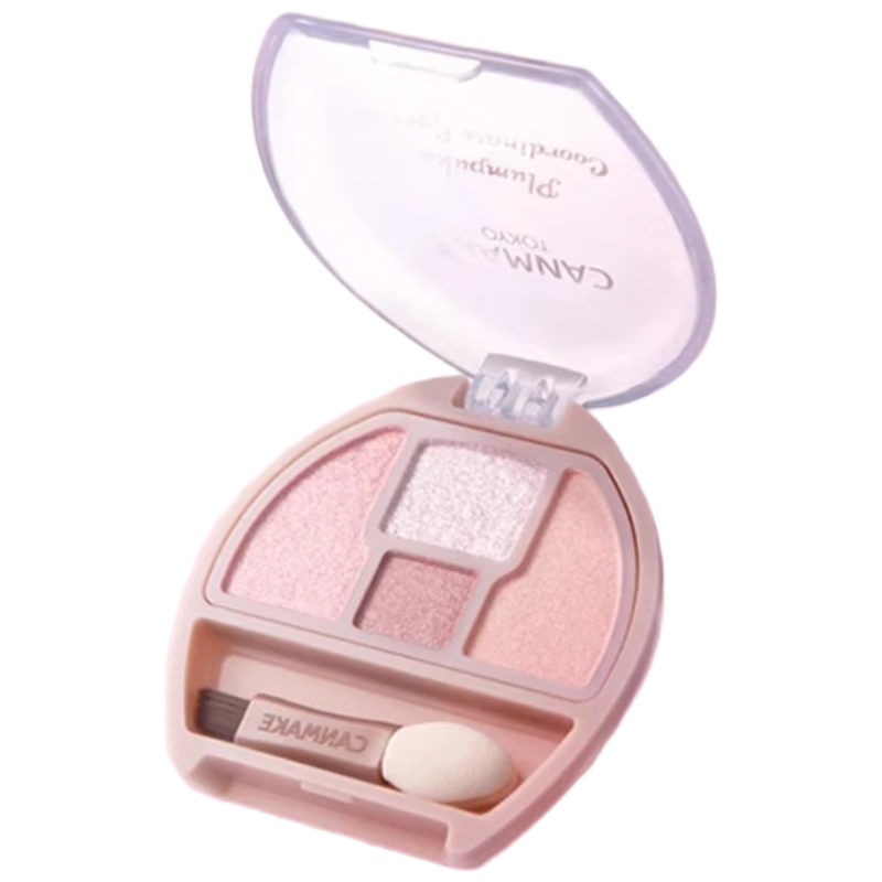 CANMAKE井田日本卧蚕泪袋眼影盘珠光细闪生日节礼物送女友02号樱花色1.4g