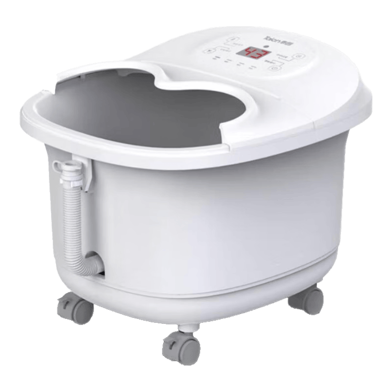 泰昌(Taicn)泡腳桶恒溫加熱足浴桶足浴盆洗腳桶洗腳盆泡腳盆活氧氣泡紅光溫感【腳動非電動】送媽媽生日禮物 TC-08EJ8B5 半熏蒸蓋設(shè)計丨活氧氣泡