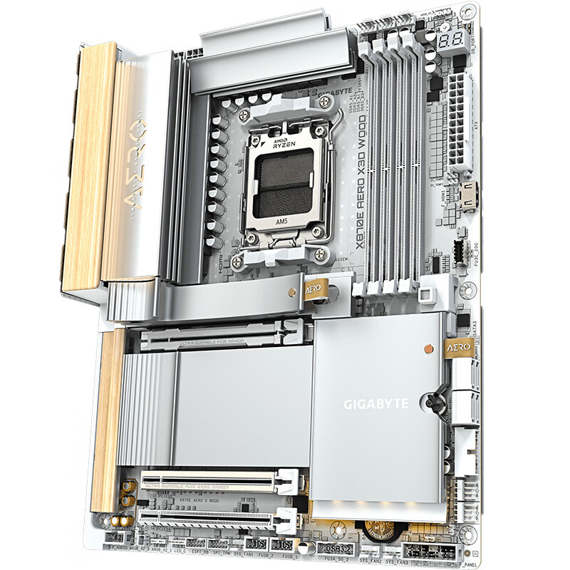 技嘉 悟系列X870E AERO X3D WOOD WIFI7 DDR5 图 8