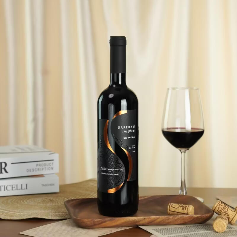 格韦诺舒赫曼干红葡萄酒13.5度原瓶进口十年畅销红酒750ml双支 S标干红750ml*2瓶 赠（海马刀+手提袋）