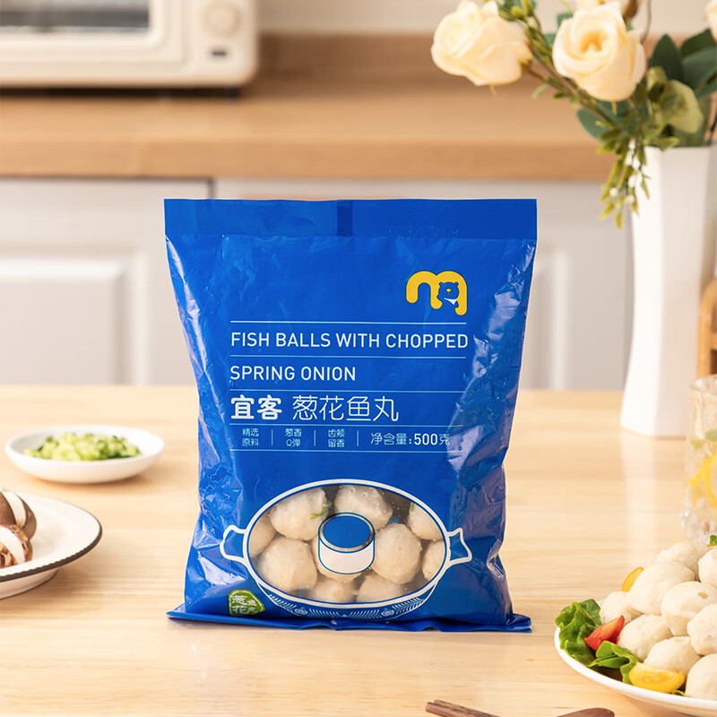 宜客葱花鱼丸 1kg