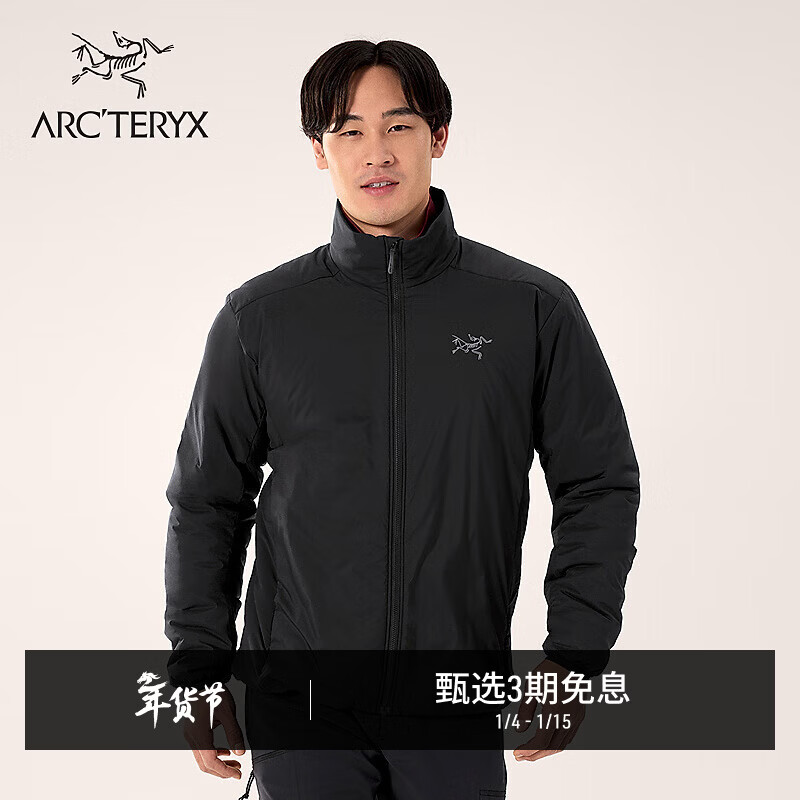 ARC'TERYX始祖鸟 ATOM SV JACKET 男子 保暖棉服 Black/黑色 L