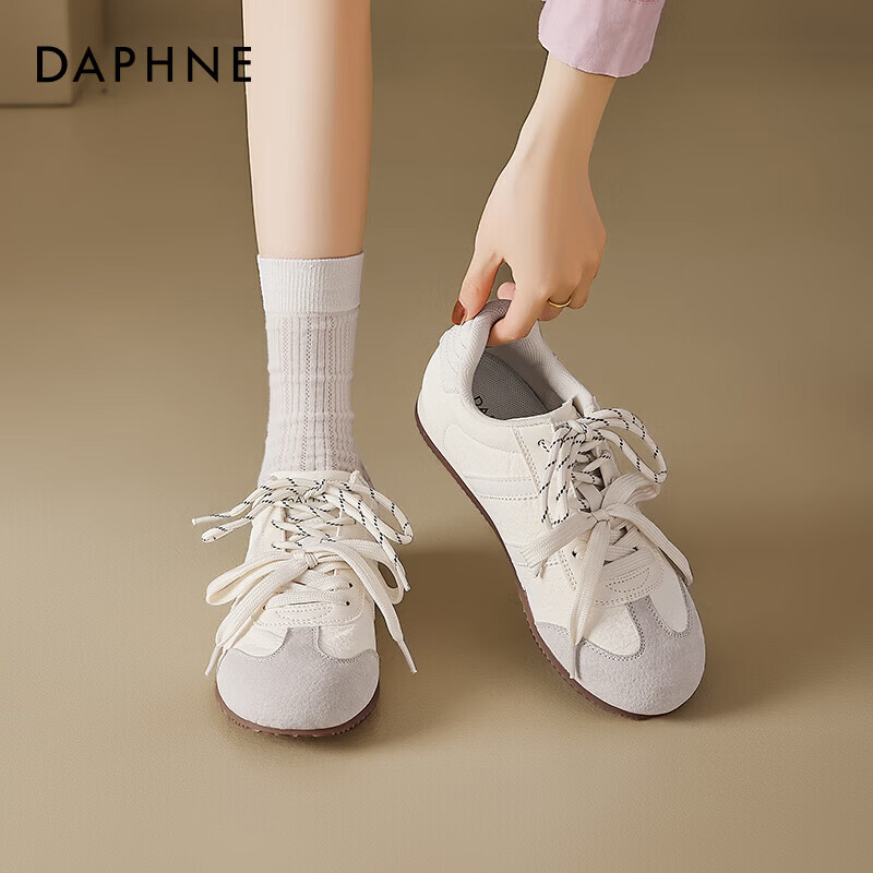 ��ܽ�� ƽ�׵�ѵЬŮ 2025�¿� ������װ�Ь ���Űٴ������Ь ��ɫ 38 57.15Ԫ(����ȯ)