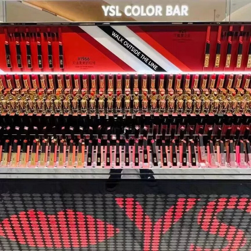 YSL圣罗兰细管纯口红小金条1966红棕色21杨树林小黑条314礼盒套装 圣罗兰小金条#37烈焰红