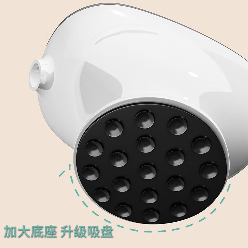 柏苑【工厂发货】肥皂盒香皂台面置物架浴室吸力壁挂沥水卫生间免打孔 台面款-灰