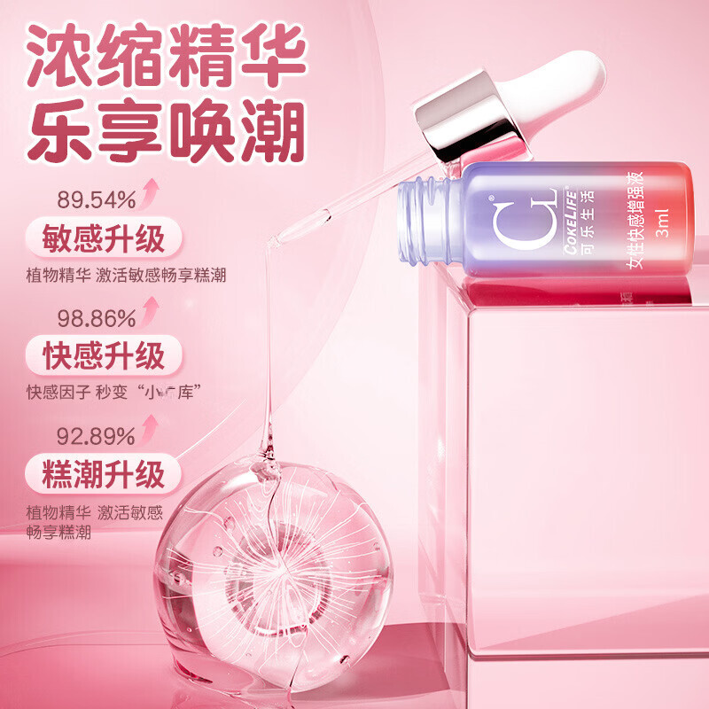 PINK NIGHT英国进口货男士精华喷雾延时喷雾早泄龟头敏感射精快延时喷剂 女用痒痒液4支