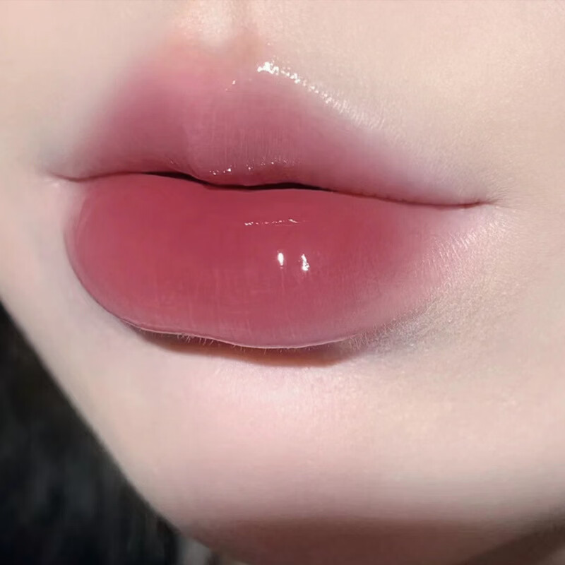 HERORANGE【厂家直发】水漾镜光唇釉口红云朵镜面水光玻璃唇彩持久水润嘟嘟 01#多肉葡萄
