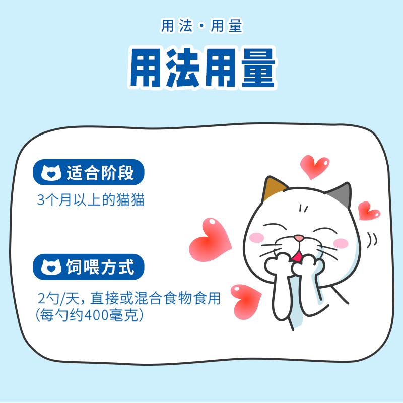 DHC Kitty&Doggy猫咪情绪舒缓粉预防应激缓解情绪宠物猫用安抚焦虑情绪 【预防应激】50g丨约60天