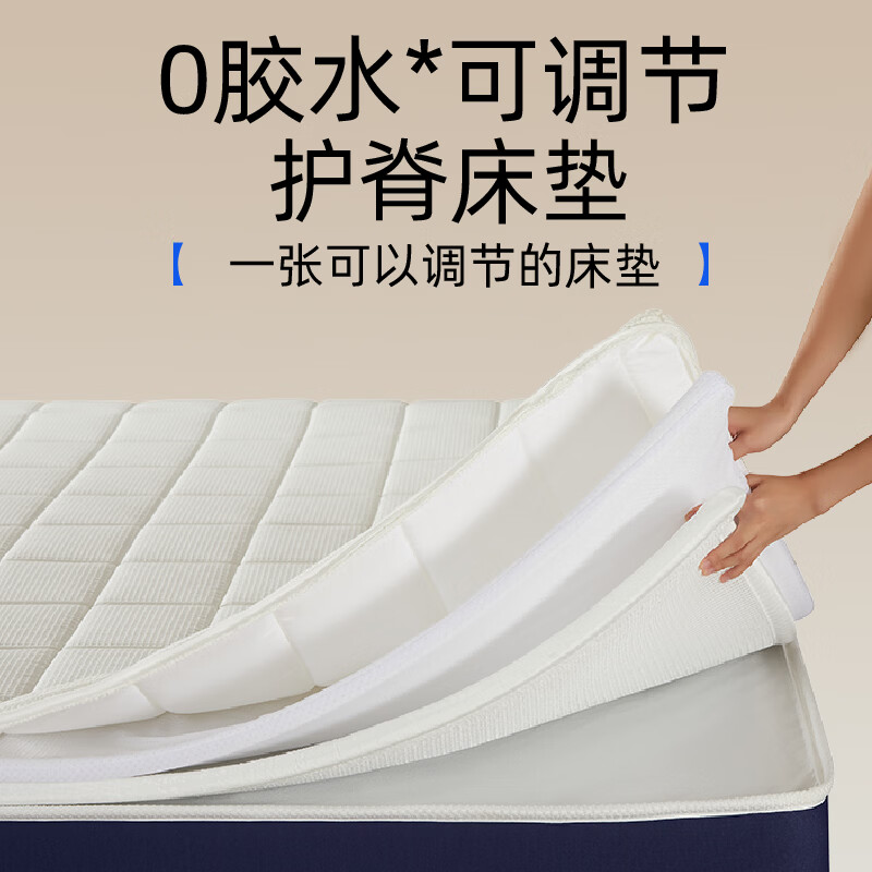 智汇摩盒五星级酒店薄款独立弹簧床垫榻榻米席梦思婴儿童高箱床垫10CM厘米 可拆厚约7厘米-适中基础版-A类母婴面料 1800*支持尺寸厚度定制