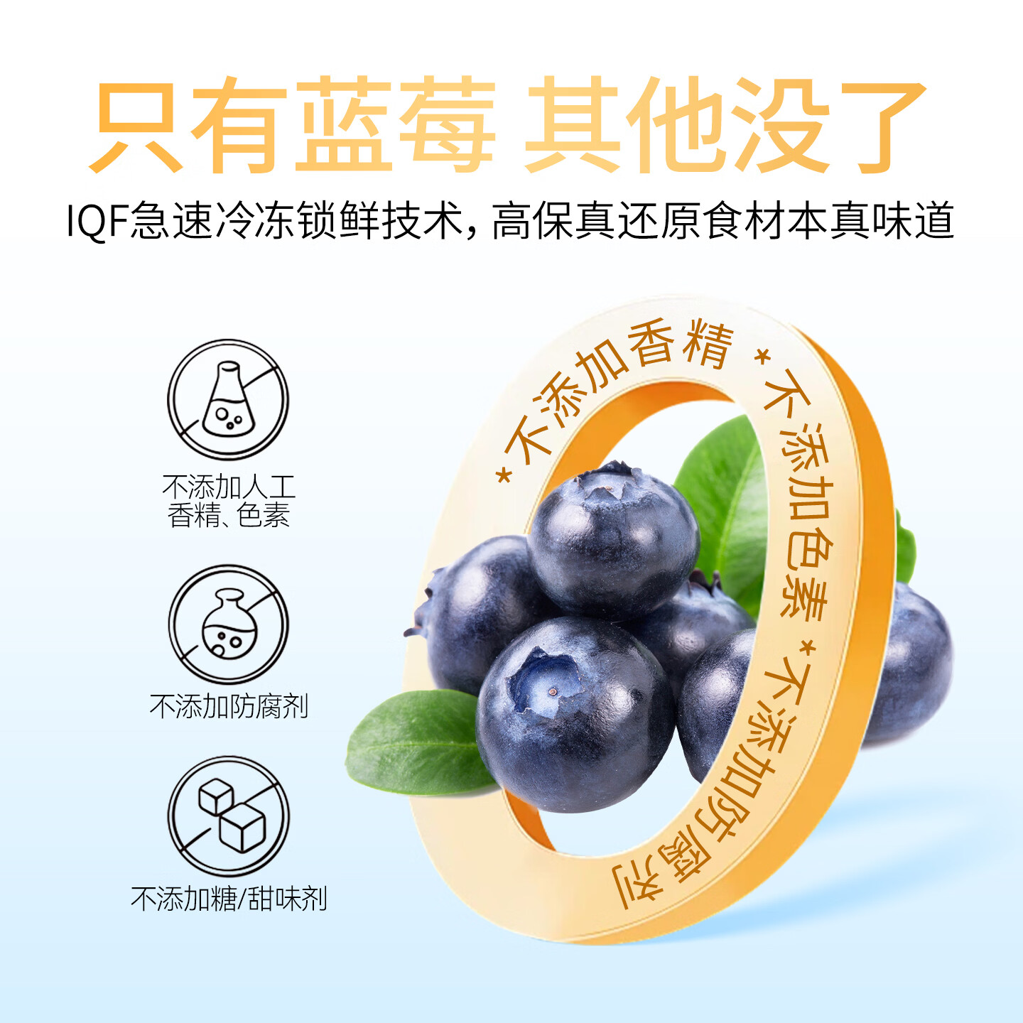 喜德农速冻鲜蓝莓山东北陆蓝莓净重2斤/包 速冻水果莓果冻果奶茶店原料 【大包装】2斤x1包速冻蓝莓