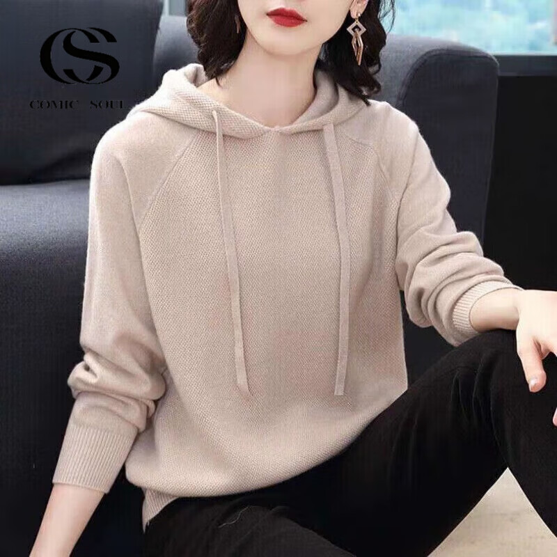 COMIC SOUL��ñ��֯������Ů���䱡���2025�¿��ñ���� ��ɫ M 90-105�� 75.6Ԫ