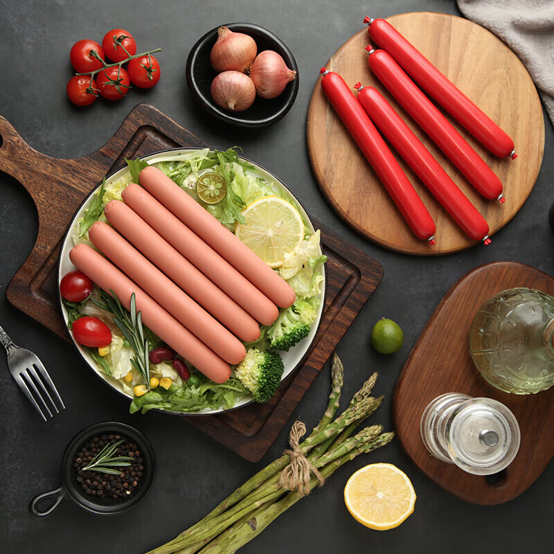 宜客【严选百货】火腿肠10支装 500g