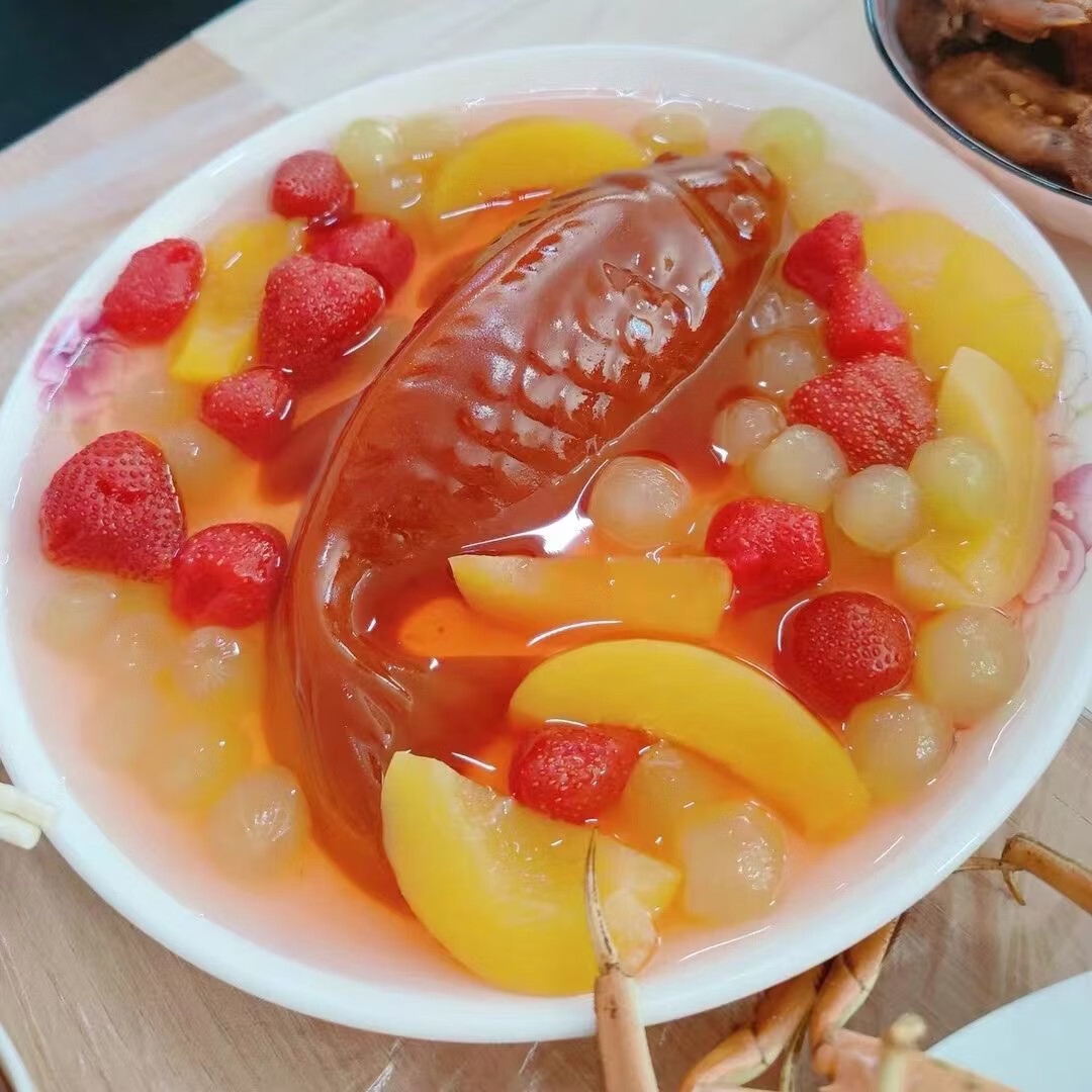 广盛年年有鱼山楂锦鲤山楂糕年货造型蜜饯年夜饭新年大吉餐桌摆盘必备 山楂鲤鱼320g*2条【二龙腾飞】