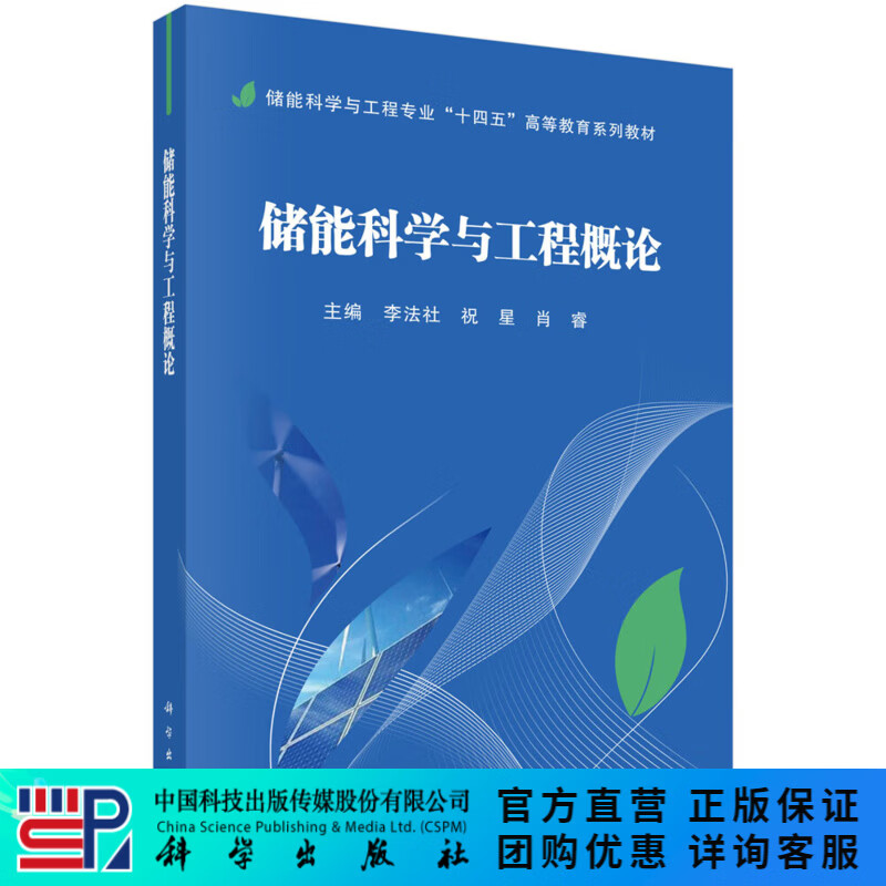 储能科学与工程概论