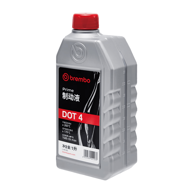 ���ײ���Brembo��ɲ�����ƶ�Һ DOT4 1�� �ɷе��260��Cʪ�е��170��C