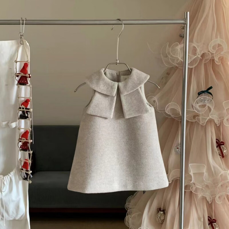 ���ܻ�ʥ�������Ůͯ����ȹ����Ů������ɫ������ë��С������ձ���ȹ ��ɫ����ȹ 80 65.94Ԫ