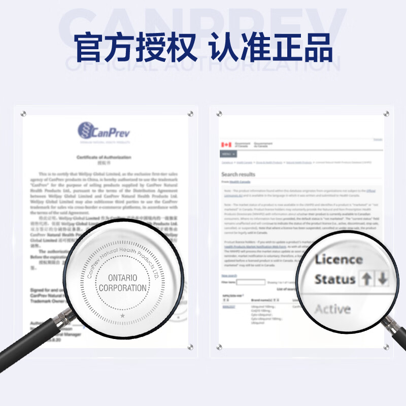 CanPrev加拿大进口MCHA氨基酸螯合钙胶囊维生素 水解胶原蛋白 补钙120粒
