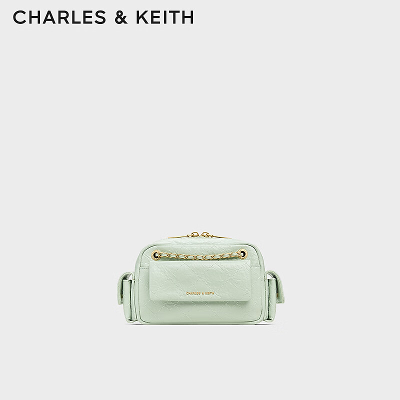 CHARLES&KEITH26����Ʒ��������ڴ���Ҹ�°�������CK2-80671832 Mint Green������ɫ S 479Ԫ