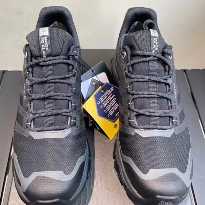 KAILAS凯乐石远征5FLT越野跑山鞋防滑耐磨抓地透气户外登山鞋 黑 墨黑色远征5 42（正品保真上海仓发货）