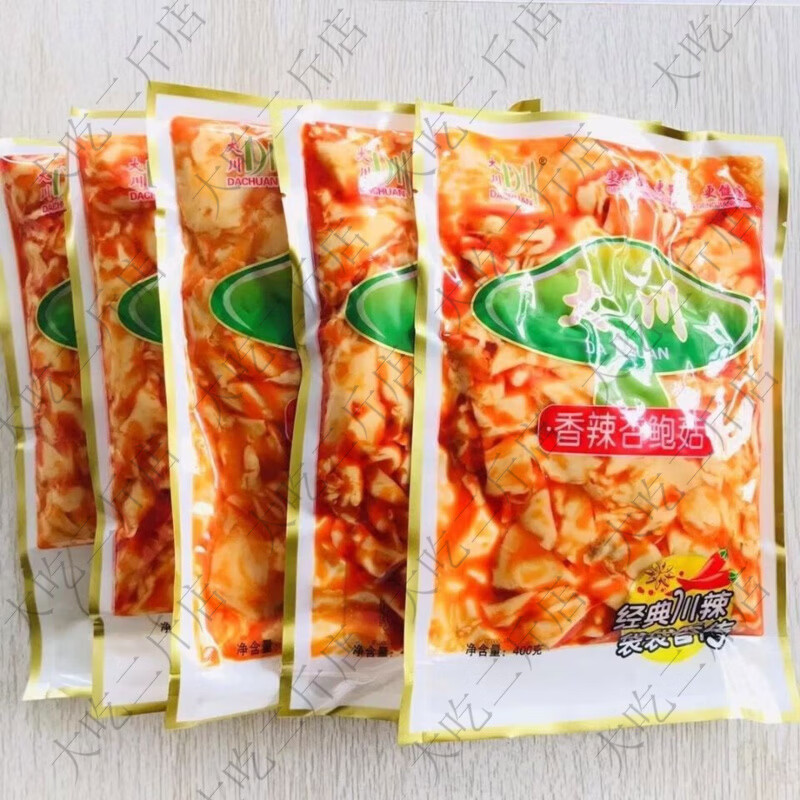 网红美味朝鲜族金针菇400g300g下饭菜零食杏鲍菇泡菜香辣鲜 400克金针菇一袋