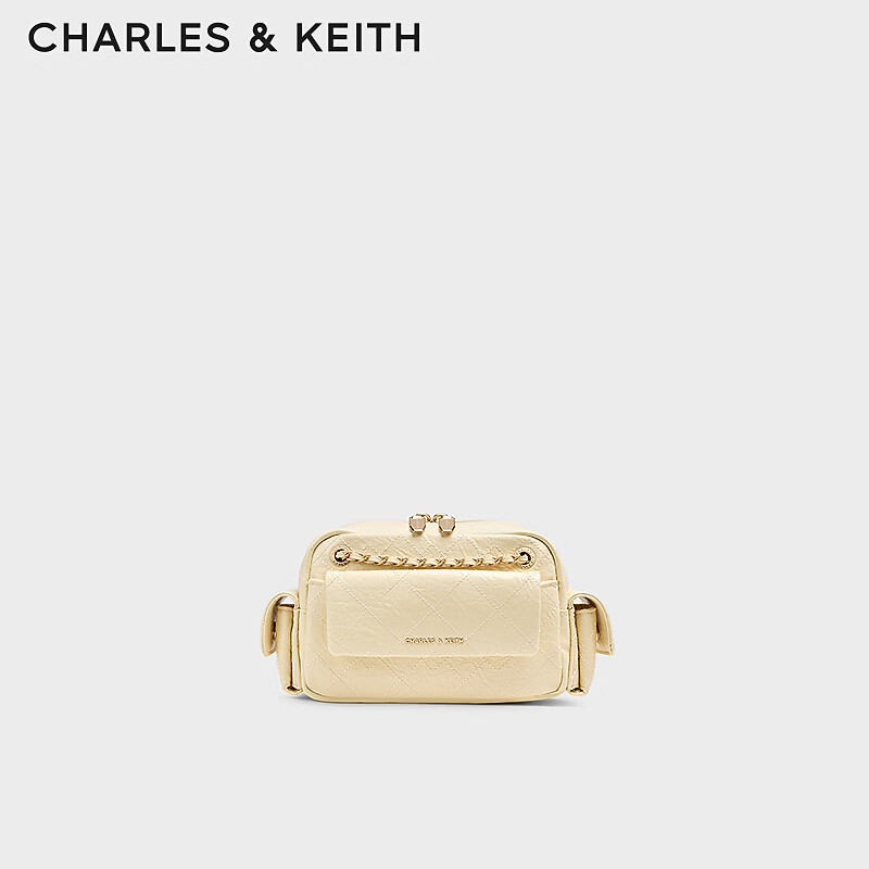 CHARLES&KEITH26����Ʒ��������ڴ���Ҹ�°�������CK2-80671832 Butter Yellow���ͻ�ɫ S 539Ԫ
