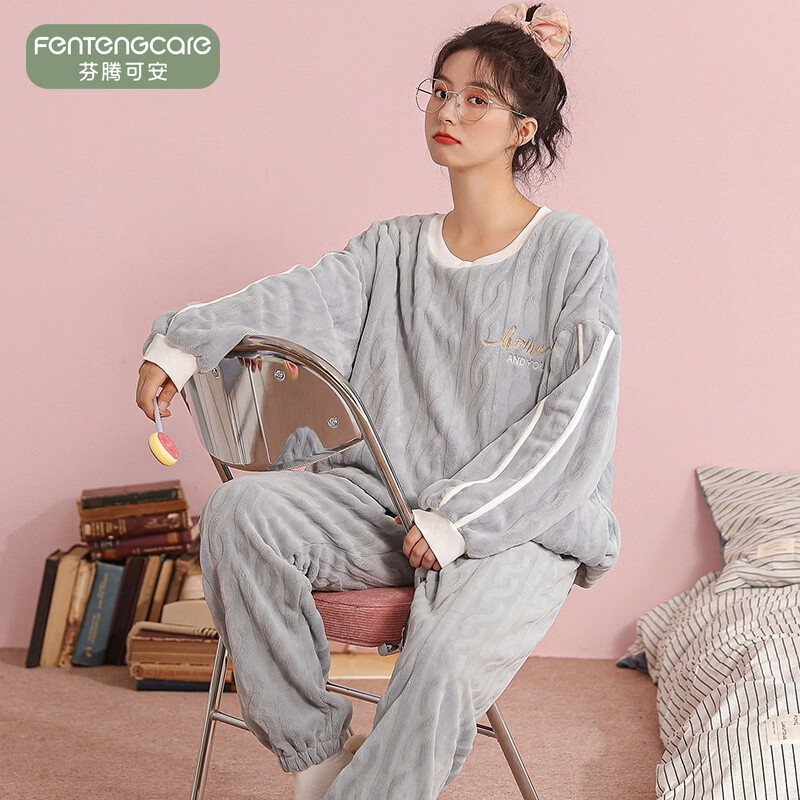 ���ڿɰ���FENTENGCARE����XH������˯���ﶬ��ɺ���޶���Ů�����޼��޼Ӻ��Ҿӷ� 885 L 49Ԫ