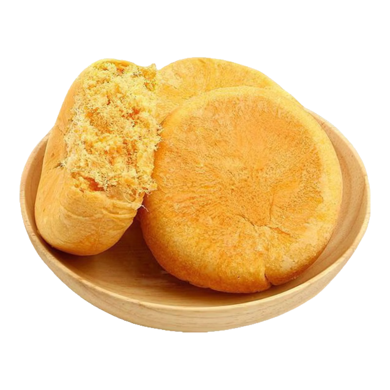 和众正宗肉松饼面包整箱早餐饼干充饥夜宵糕点小零食小吃休闲食品 肉松饼20枚【约400g】