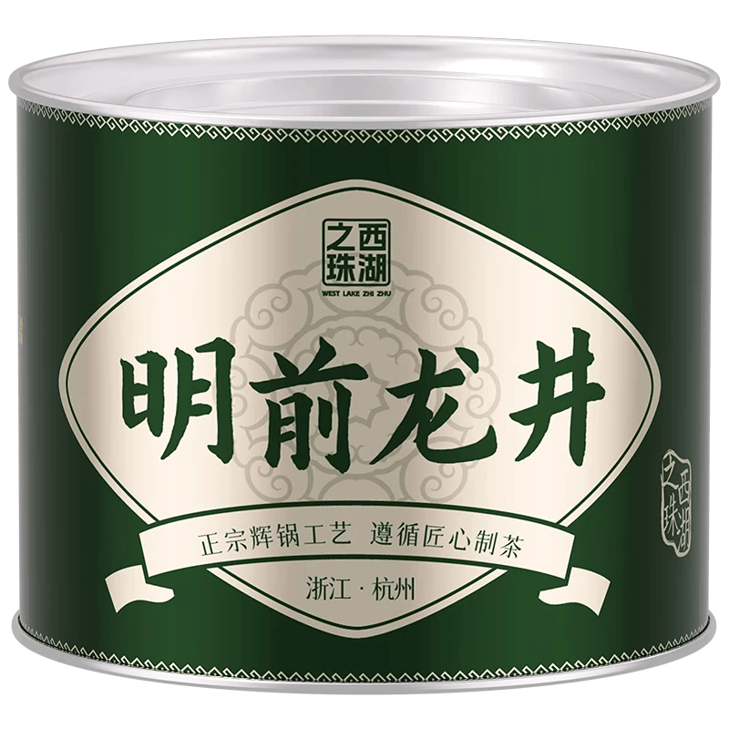 西湖之珠明前特级龙井茶32g绿茶 2026新茶叶绿茶自己喝小罐装