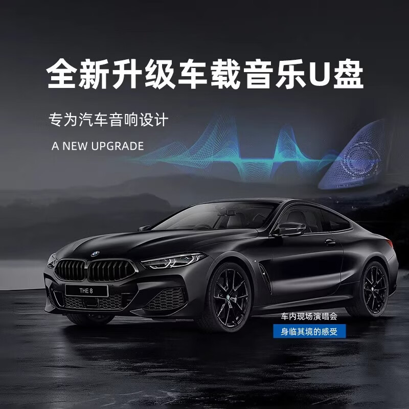 听枢原装正版车载u盘无损音乐2026抖音流行8D立体环绕高音质歌曲优盘 64G挑车【24K母带音源WAV格式】