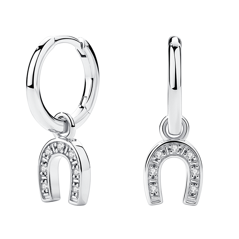 AGATHA/璦嘉莎【馬年限定】本命年耳釘女 新年生日禮物送女友高級耳環(huán)飾