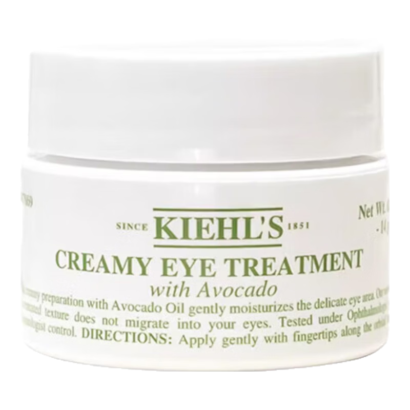 科颜氏（Kiehl's）牛油果眼霜保湿滋润淡化眼纹黑眼圈 生日礼物 送女友【低价清仓】 牛油果眼霜28g*2(两瓶大容量)【2028年5月到期】