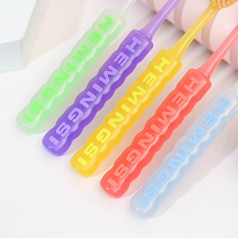 QUEENBEE【果冻多巴胺】新款儿童牙刷软毛护龈3-18岁超细超软绵柔清洁 【果冻多巴胺】儿童牙刷*5支