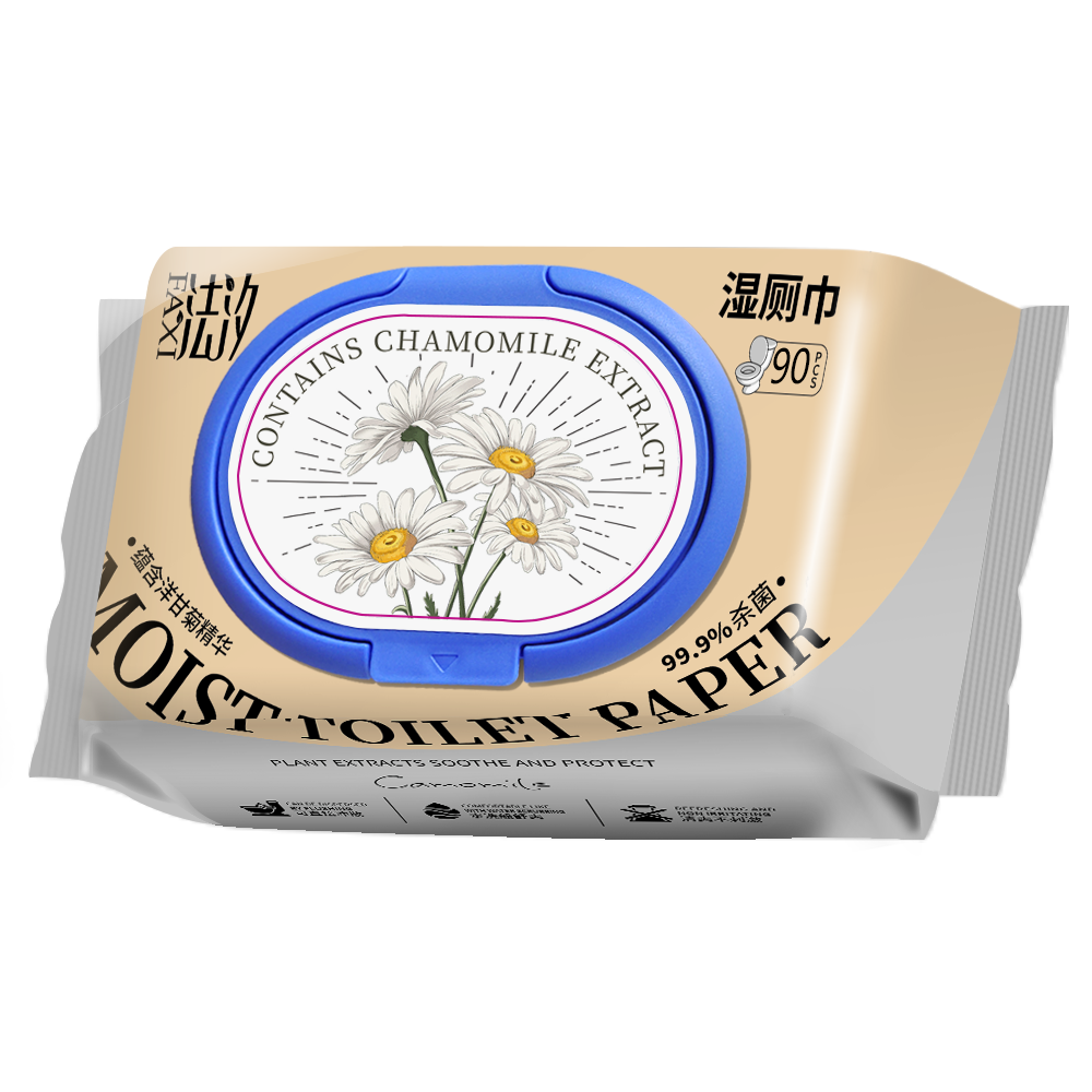 ��ϫ��FAXI��ʪ��ֽ��ͥװ90Ƭ ���ʪֽ�� 4.9Ԫ