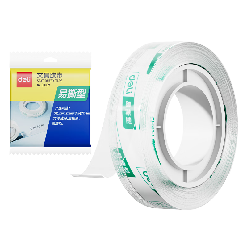 ������deli����˺͸������ 12mm*30y��ճС���� ��ѧ�ر�ѧϰ��Ʒ ��������ѧ���ľ� 1���յ� �칫��Ʒ 30009 3��8��