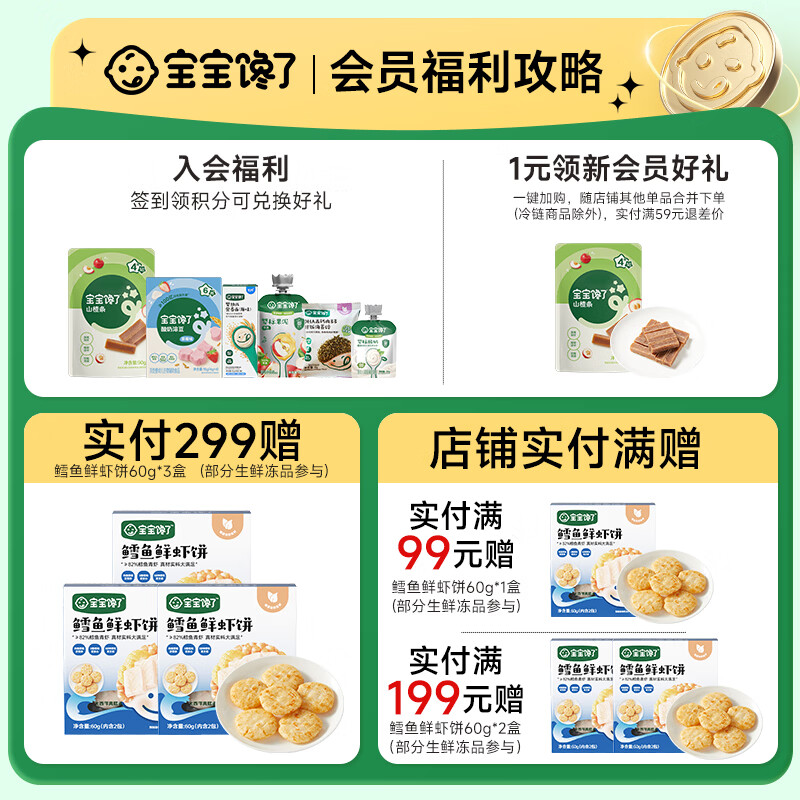 宝宝馋了大西洋三文鱼智利进口生鲜鱼类低钠高蛋白去皮去刺享宝宝婴儿食谱 大西洋真鳕鱼丁200g