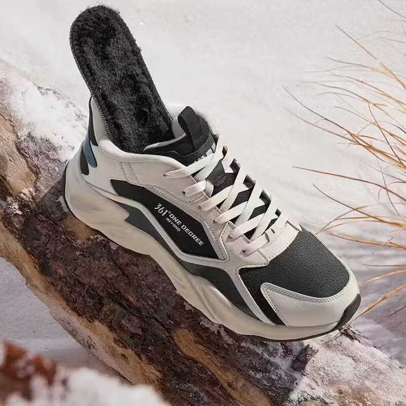 361����Ь��Ь���ޱ�ů�Ӻ񶬼�����߰ﻧ�����ѩ��ѥ�����˶�Ь���� �ں�ɫ/ǳ��ɫ������6724A�� 42 89Ԫ