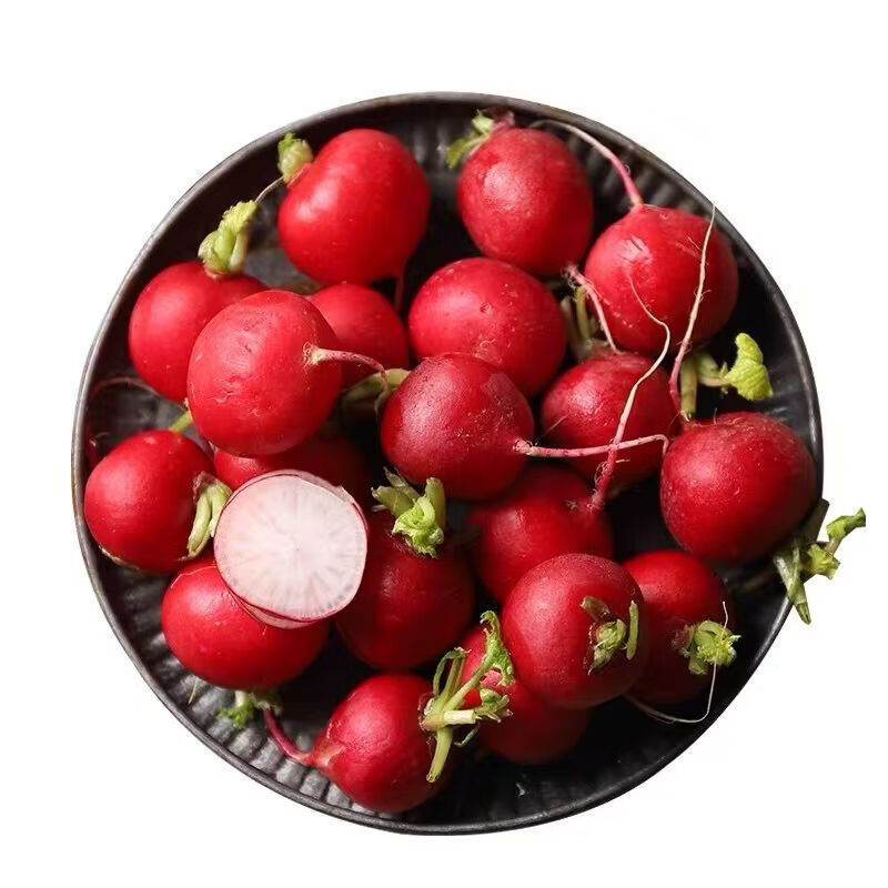 南宁产地直供樱桃萝卜新鲜红皮水果小萝卜生吃健康沙拉水果萝卜 净重9斤