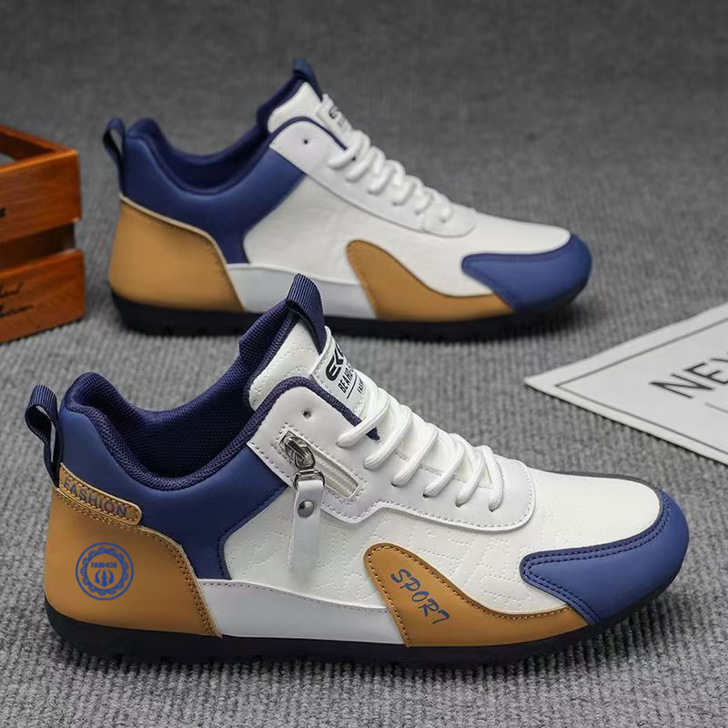 【高档轻奢】冬季新款百搭休闲加绒保暖阿甘棉鞋皮面软底鞋yzj 米咖色 44