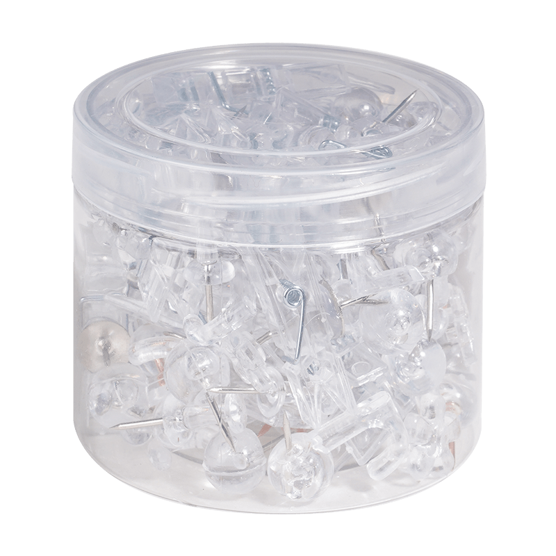 反轉(zhuǎn)透明圖釘夾子工字釘隱形掛鉤夾子學(xué)生用幼兒園按釘軟木板固定照片展示墻毛氈板照相片夾子無(wú)痕釘 200個(gè)/共10盒【透明釘字掛鉤】