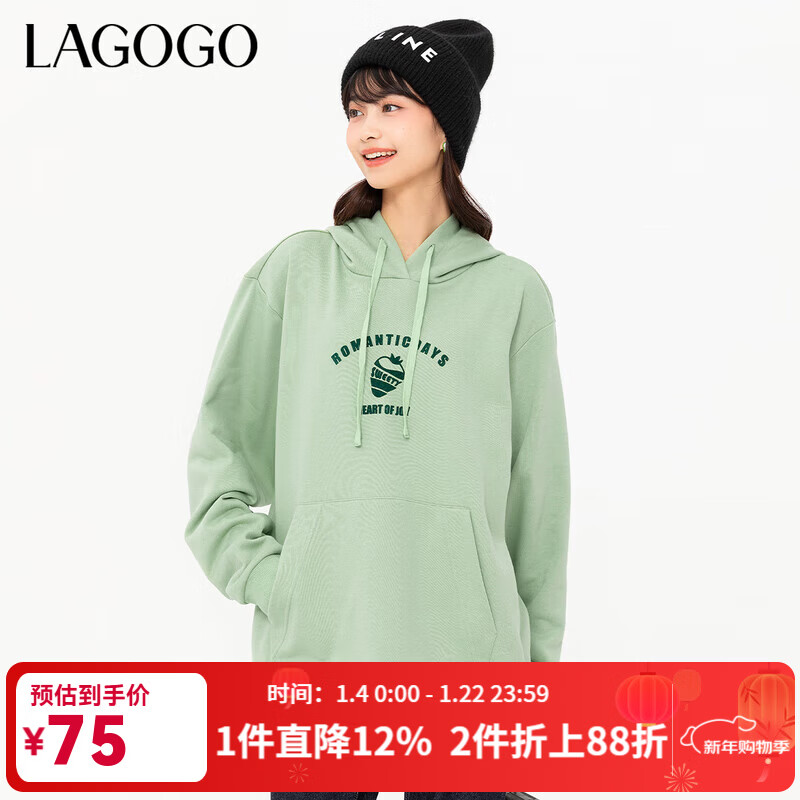 LAGOGOԪ��������ˬ��ñ����Ů���ȹ��ﶬ�¿����������ϴ���� ��ɫ(L2) S 155/36 75Ԫ