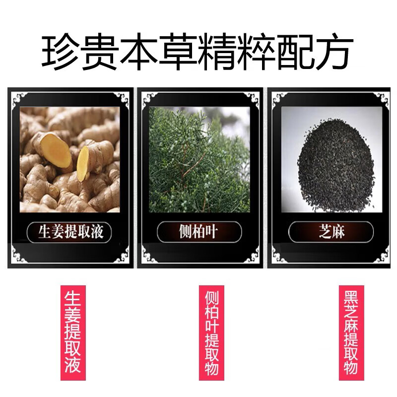 同仁堂生姜防脱发洗发水侧柏叶脂溢性控油去屑止痒女男士专用国货老牌子 高浓缩防脱固发洗发水250ml