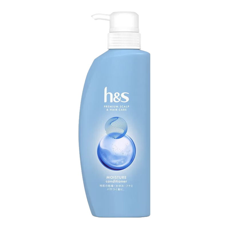 海飛絲日本原裝 寶潔海飛絲H&S 絲源復活水潤無(wú)硅油去頭屑修復受損發(fā)質(zhì) 新水潤護發(fā)素 本體 350g