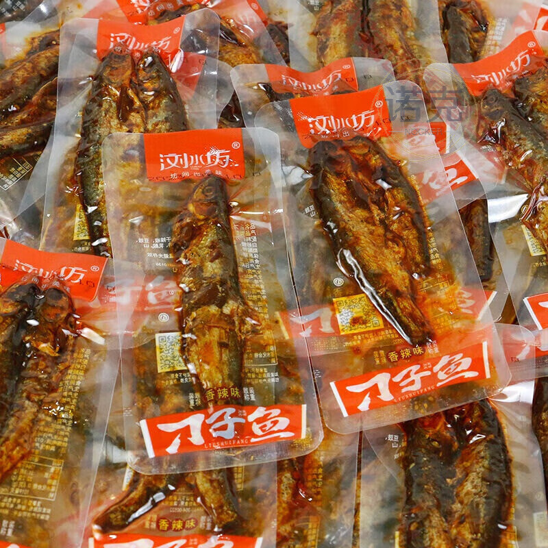 浏水坊刁子鱼500g香辣小鱼干鱼仔麻辣鱼麻辣熟食下饭菜夜宵休闲 浏水坊刁子鱼